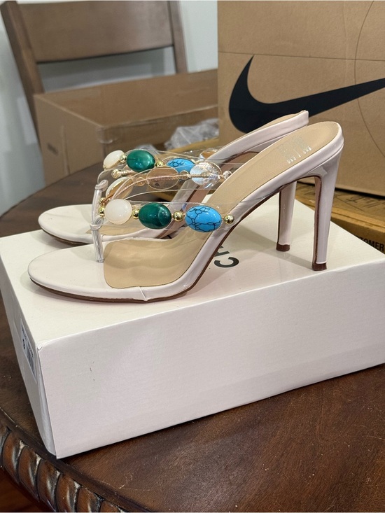 Chase + Chloe Shoes - Chase and Chloe beaded sandal